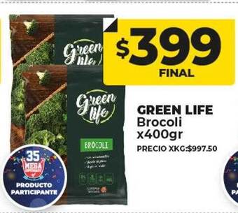 Supermayorista Vital Green life brocoli oferta