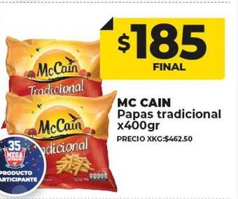 Supermayorista Vital Mc cain papas tradicional oferta