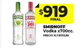 Supermayorista Vital Smirnoff vodka oferta