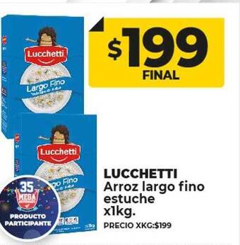 Supermayorista Vital Lucchetti arroz largo fino estuche oferta