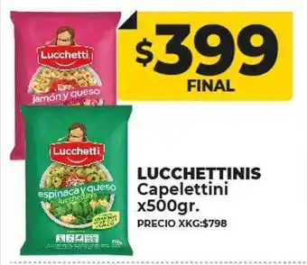 Supermayorista Vital Lucchettinis capelettini oferta