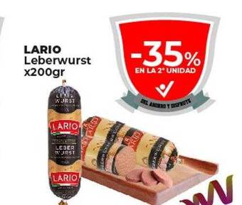 Supermayorista Vital Lario leberwurst oferta