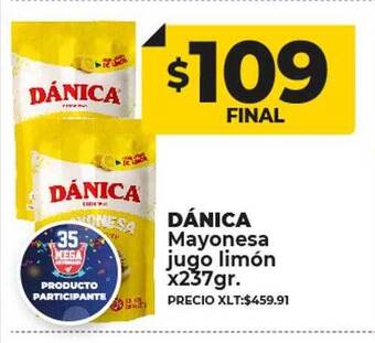 Supermayorista Vital Dánica mayonesa jugo limón oferta