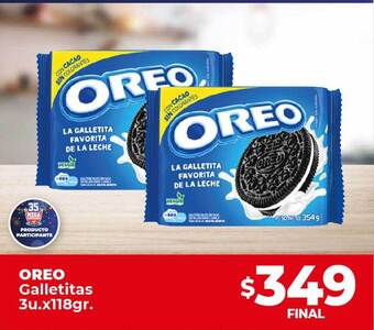 Supermayorista Vital Oreo galletitas oferta
