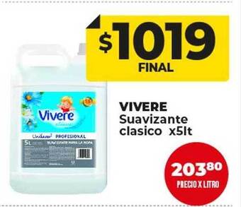 Supermayorista Vital Vivere suavizante clasico oferta