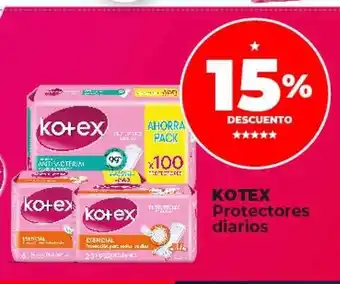 Supermayorista Vital Kotex protectores diarios oferta