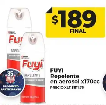Supermayorista Vital Fuyi repelente en aerosol oferta