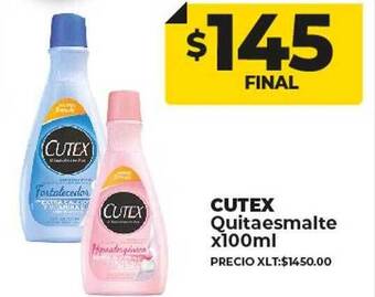 Supermayorista Vital Cutex quitaesmalte oferta