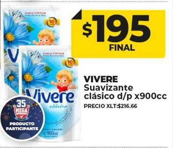 Supermayorista Vital Vivere suavizante clásico d p oferta