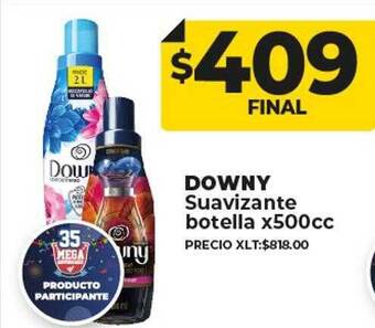 Supermayorista Vital Downy suavizante botella oferta