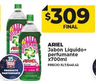 Supermayorista Vital Ariel jabón líquido + perfumante oferta
