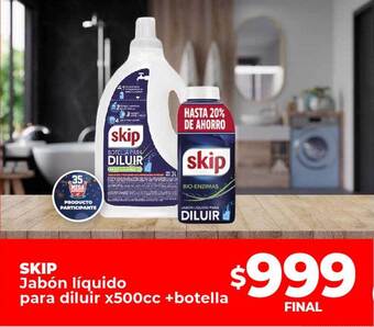 Supermayorista Vital Skip jabón líquido para diluir oferta