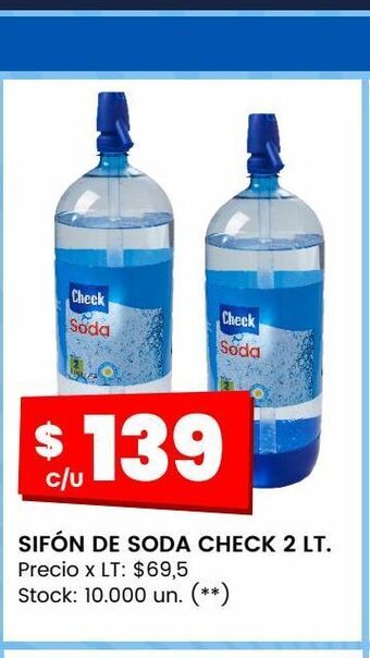 Changomas Sifon de soda check oferta