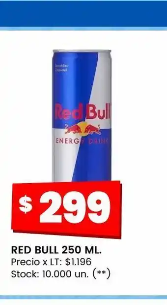 Changomas Red bull 250 ml oferta