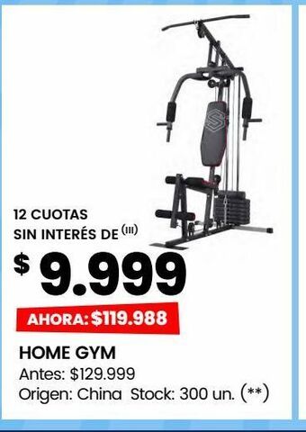 Changomas Home gym oferta