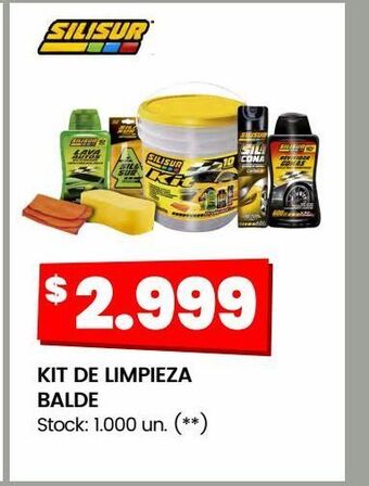 Changomas Kit de limpieza balde oferta
