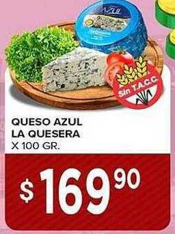 Supermercados Mayor Queso azul la quesera x 100 gr oferta