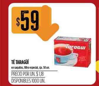 Supermercados Vea Té Taragüí oferta