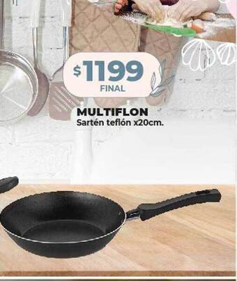 Supermayorista Vital Multiflon sartén teflón oferta