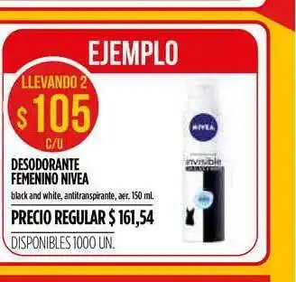Supermercados Vea Nivea Desodorante Femenino 150ml oferta