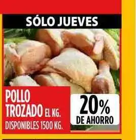 Supermercados Vea Pollo Trozado oferta