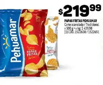 Makro Pehuamar Papas Fritas 500g oferta