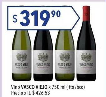 Hergo Vino vasco viejo oferta