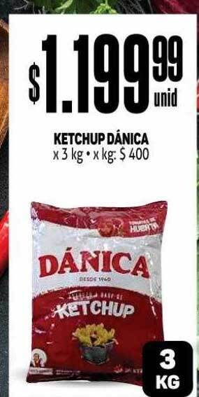 Makro Ketchup dánica oferta