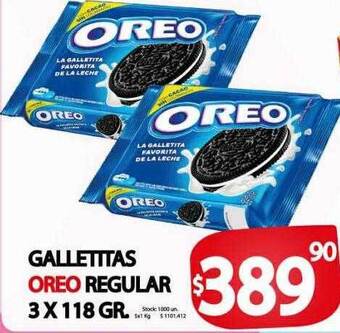Supermercados Mariano Max Galletitas oreo regular oferta