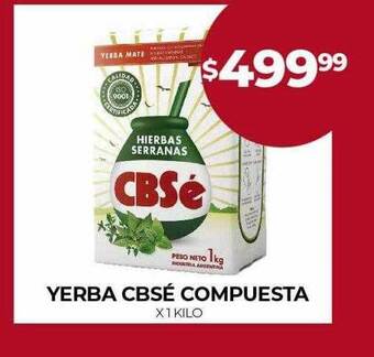 Supermercados Tadicor Yerba cbsé compuesta oferta