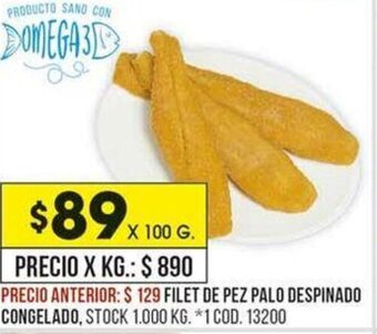 Coto Filet de Pez Palo Despinado Congelado oferta