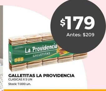 Supermercados Tadicor Galletitas La Providencia oferta
