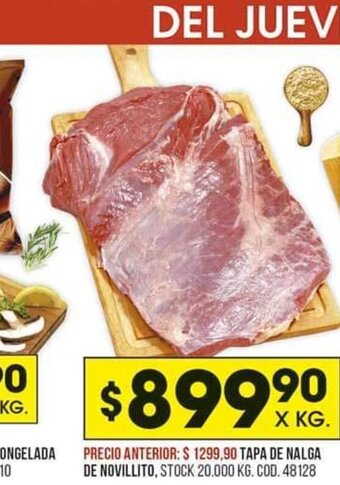 Coto Tapa de Nalga De Novillito oferta