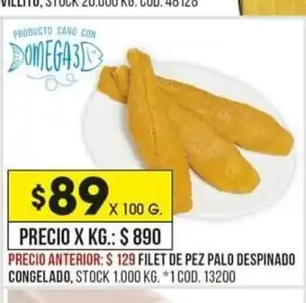 Coto Filet de Pez Palo Despinado Congelado oferta