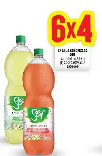 Makro Ser En Agua Saborizada 2,25lt oferta
