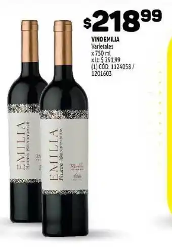 Makro Emilia Vino Varietales 750ml oferta
