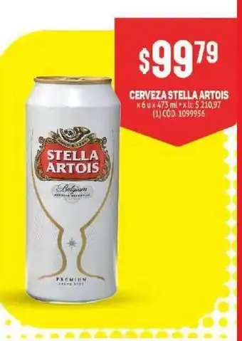 Makro Stella Artois Cerveza 473ml oferta