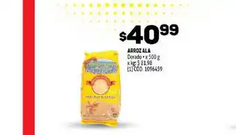 Makro Arroz Ala Dorado 500g oferta
