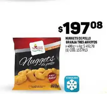 Makro Granja Tres Arroyos Nuggets De Pollo 400g oferta