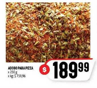 Makro Adobo Para Pizza 250g oferta