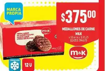 Makro M&K Medallones De Carne oferta