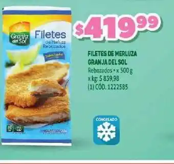 Makro Granja Del Sol Filetes De Merluza 500g oferta