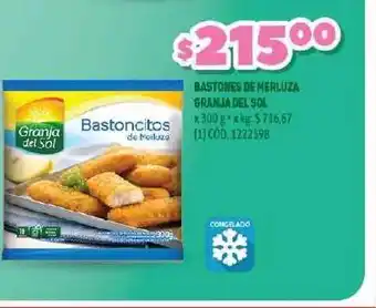 Makro Granja Del Sol Bastones De Merluza 300g oferta