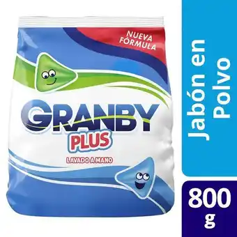 Coto Jabon en polvo lavado a mano granby plus paq 800 grm oferta