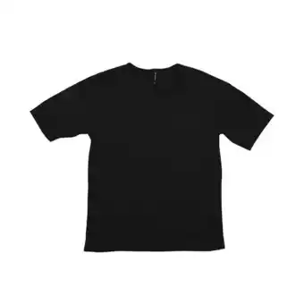 Coto Remera mujer manga corta rib lisa negra talle xl oferta