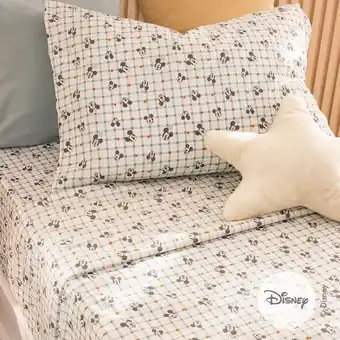 Arredo Juego de sábanas 1 plaza cuadros mickey oferta