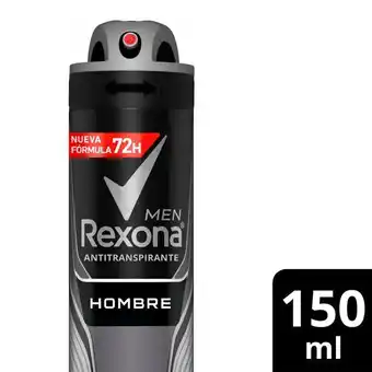 Supermercados Comodin Desodorante antitranspirante rexona hombre en aerosol 150 ml oferta