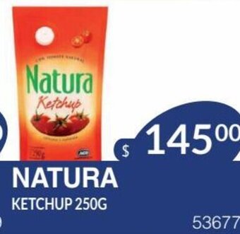 Masivos Natura Ketchup 250g oferta