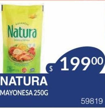 Masivos Natura Mayonesa 250g oferta