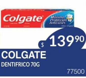 Masivos Colgate Dentifrico 70g oferta